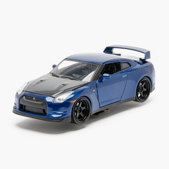 Mașinuță metalică 2009 Nissan GT-R scară 1 la 24 3+ ani