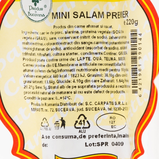 Mini salam Premier 220g