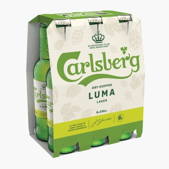 Bere blondă sticlă 6x0.33l
