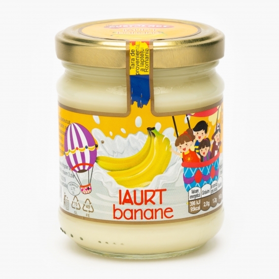 Iaurt cu banane 200g