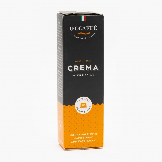 Capsule cafea, Crema, 10 băuturi, 75g