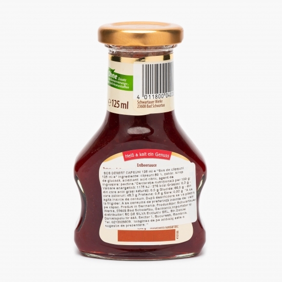 Sos de căpșuni 125ml