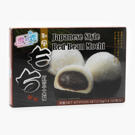 Mochi (prăjitură japoneză) cu fasole roșie și orez 210g
