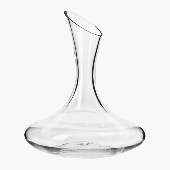 Decantor de vin din sticlă cristalină Vinoteca, 1.5l