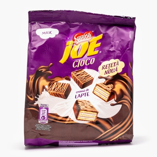 Napolitane cu cremă de lapte și glazură de ciocolată 160g