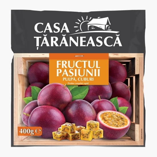 Fructul pasiunii cuburi 400g