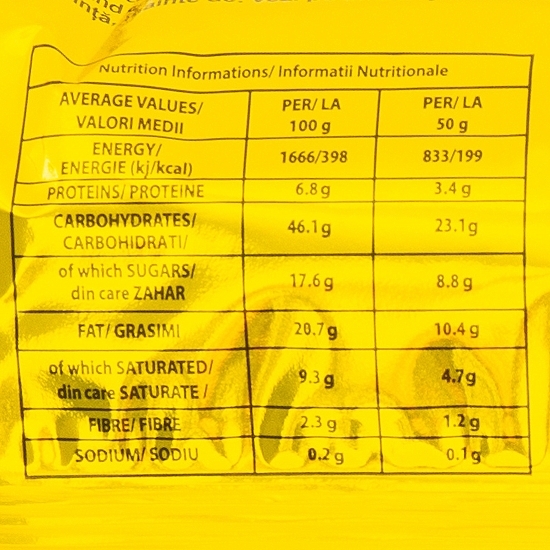 Croissant cu cremă de vanilie 50g