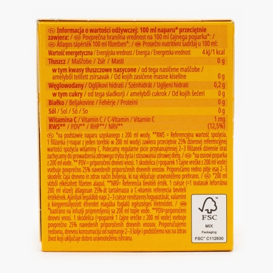 Ceai pentru imunitate, Immuni 20 plicuri x 2g