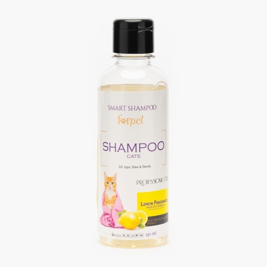 Șampon pentru pisici, aromă de lămâie 0.25l