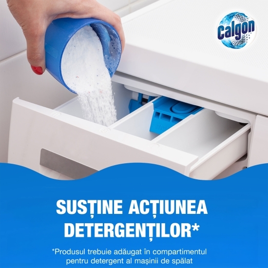 Pudră anticalcar pentru mașina de spălat 4 în 1, 10 spălări 500g
