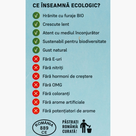 Cubulețe din carne de vită eco 450g