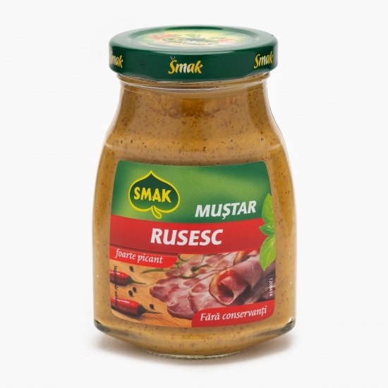 Muștar rusesc foarte picant 180g