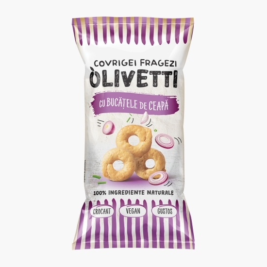 Covrigei fragezi cu bucățele de ceapă, 100g