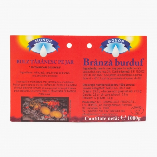 Brânză de burduf Călimani 1kg