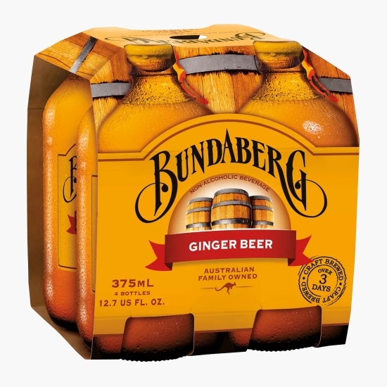 Bere cu ghimbir, fără alcool, 4x0.375l
