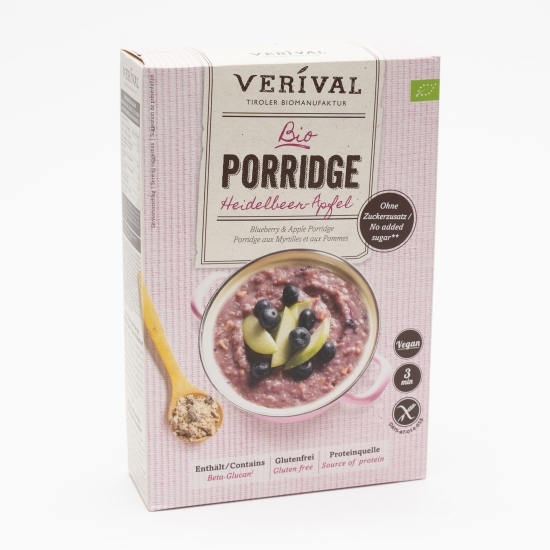 Porridge cu afine și mere eco 350g