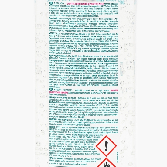 Gel dezinfectant de mâini 0.5l