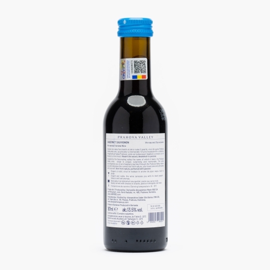 Vin roșu sec Cabernet Sauvignon, 13.5%, 0.187l