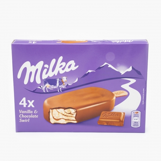 Îngheţată de vanilie cu ciocolată 284g