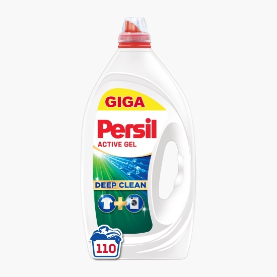 Detergent de rufe lichid Active Gel, Deep Clean, 110 spălări, 4.95l