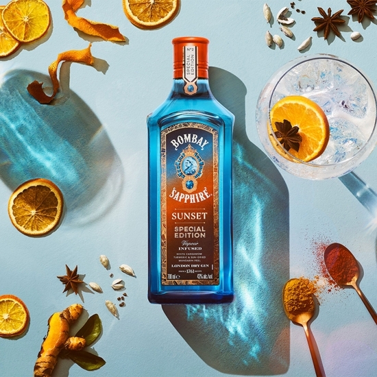 Gin Sapphire Sunset 43% alc. 0.7l