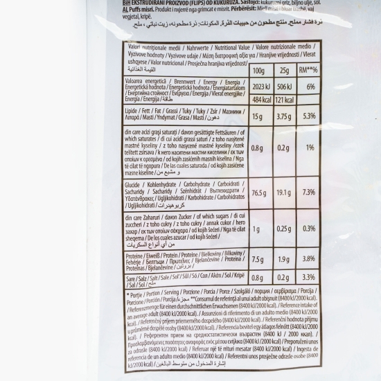 Pufuleți cu sare 85g