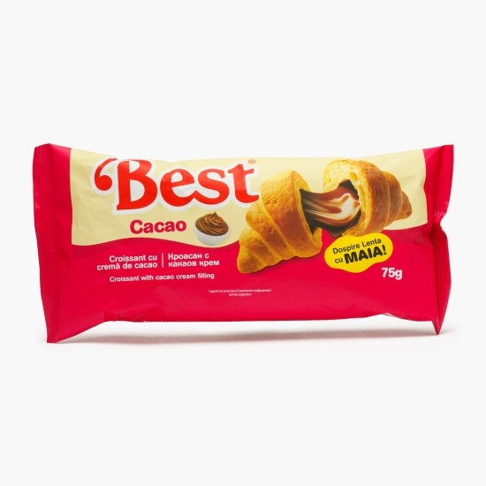 Croissant cu cacao, cu maia, 75g