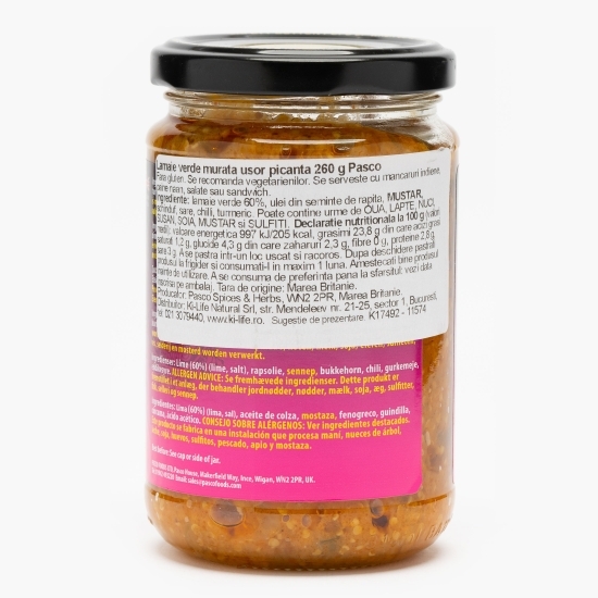 Lămâie verde murată ușor picantă 260g