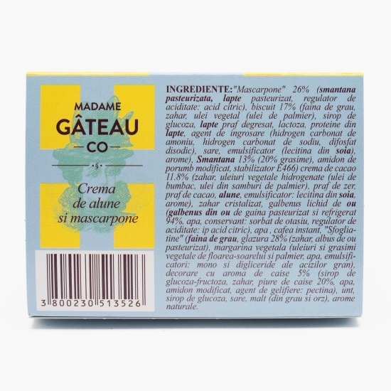 Tort cu cremă de alune și mascarpone, 280g