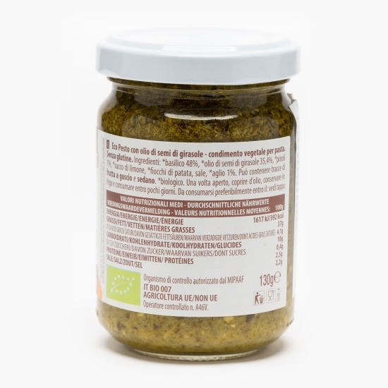 Sos pesto cu busuioc eco 130g