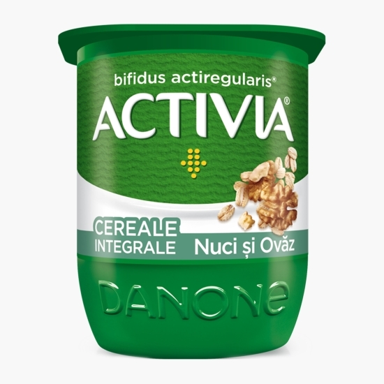 Iaurt cu ovăz integral și nuci 125g