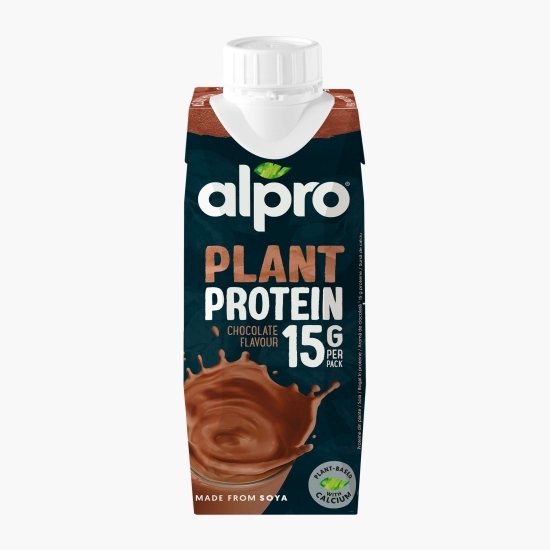 Băutură din soia cu proteină și aromă de ciocolată 0.25l