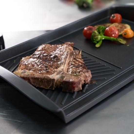 Tavă grătar aluminiu Taste of home by Chef Sorin Bontea, 50x28x6cm