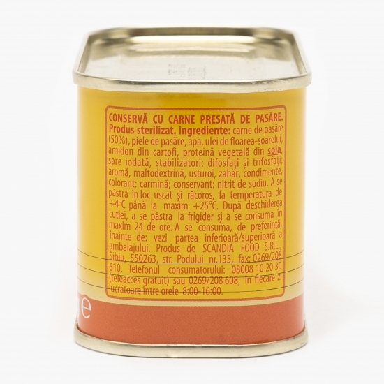 Conservă cu carne presată de pasăre Luncheon Meat 200g