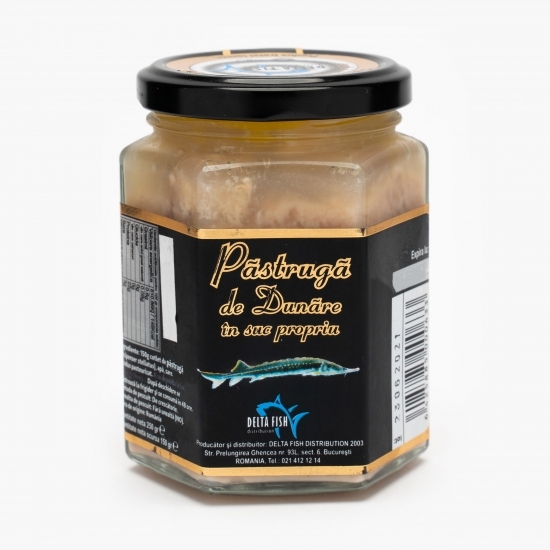 Păstrugă de Dunăre în suc propriu 250g