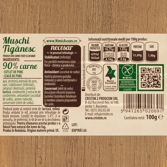 Mușchi țigănesc 100g