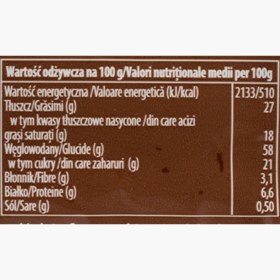 Biscuiți cu glazură de ciocolată cu lapte și cocos 44.5g