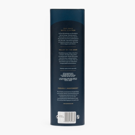 Whisky Single Malt, 18 YO, 40%, Scotland 0.7l + cutie