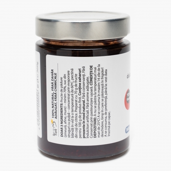 Dulceață de fructe de pădure, fără zahăr adăugat 360g