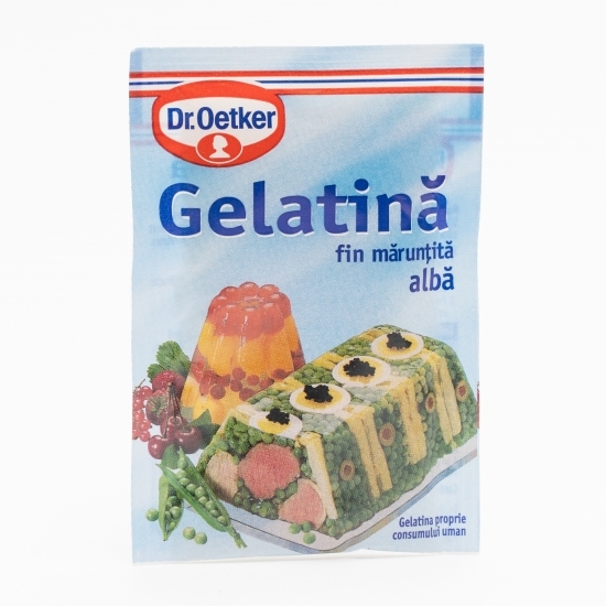 Gelatină fin mărunțită albă 10g