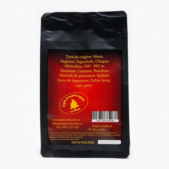 Cafea boabe origine Mexic Chiapas 250g