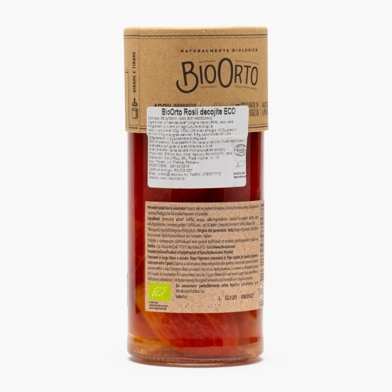 Roșii decojite eco 550g