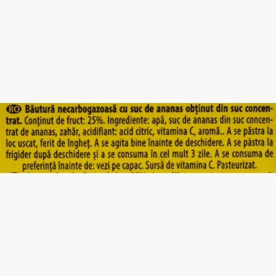 Suc de ananas Fruity 1l