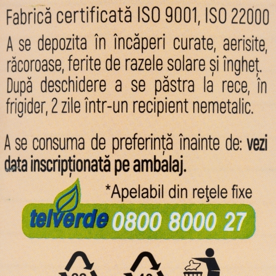 Fasole alba în saramură, bob mic 400g