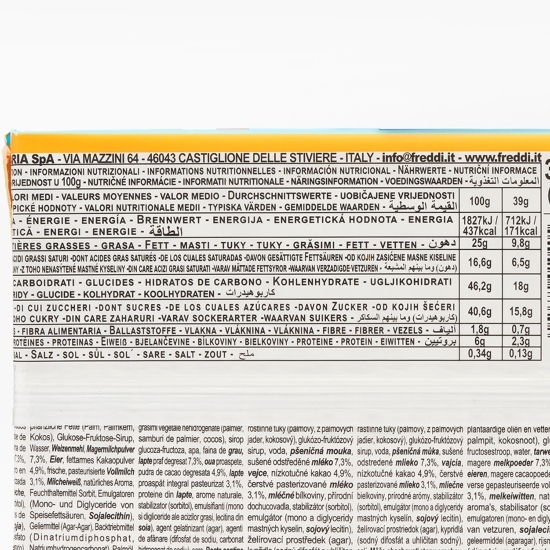 Prăjitură Finesse cu gust de lapte 390g