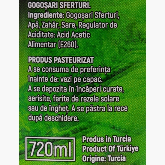 Gogoșari murați, 650g