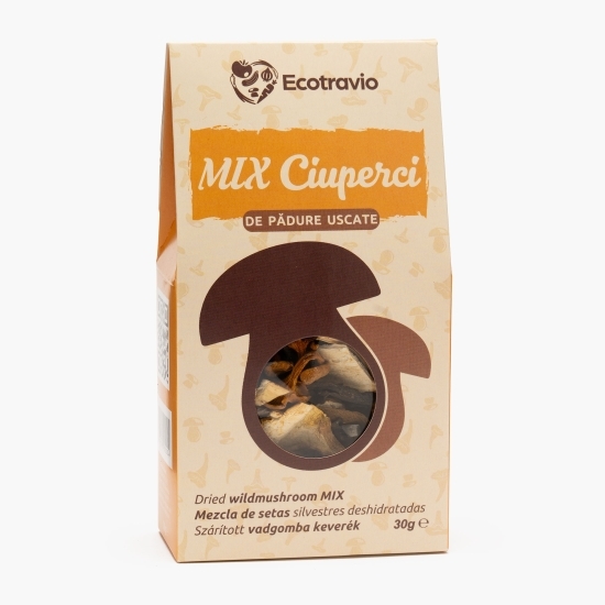 Mix de ciuperci de pădure uscate 30g