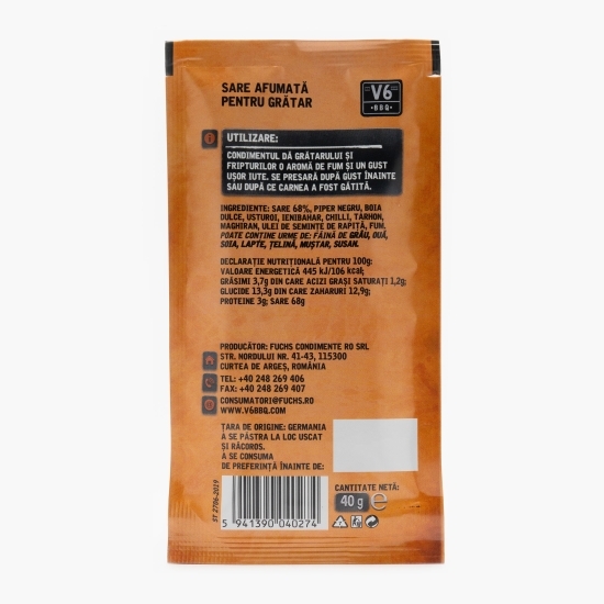 Sare afumată pentru grătar 40g