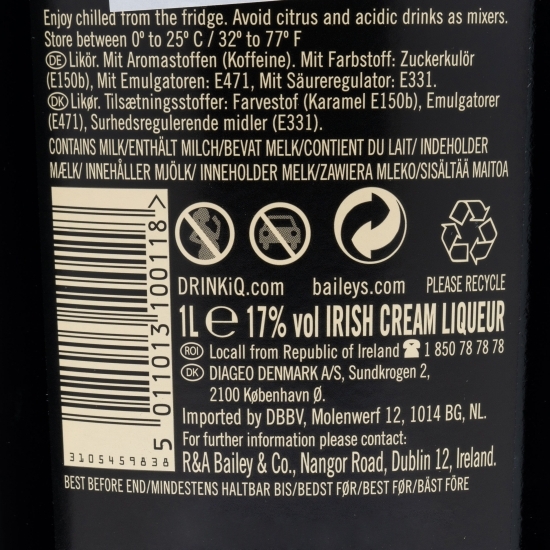 Lichior Original Irish 17% alc. 1l