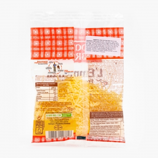 Brânză Emmental rasă 70g
